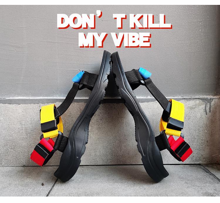 Herren Europäische Klett-Sandalen - Römischer Stil Strand Sport Hausschuhe, Personalisiertes Design, Große Größen verfügbar