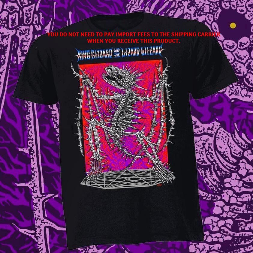 Rare! New King Gizzard & the Lizard Wizard T-shirt unisex SN181   Unisex T-Shirt M