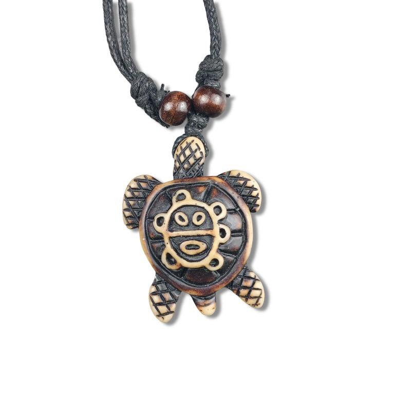 Vintage Animal Necklace, Springy Turtle Resin Jewelry Pendant, Sweater Chain Couple Accessories