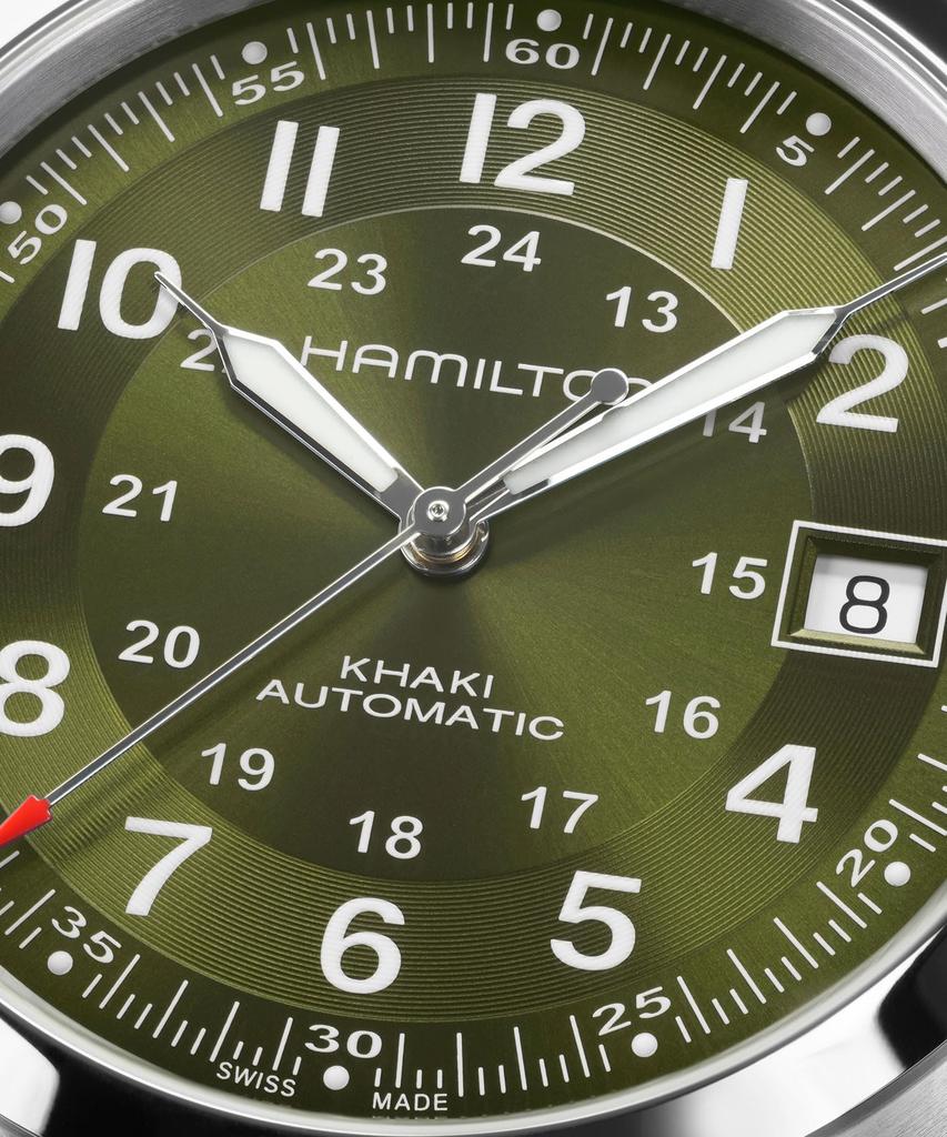 Hamilton Khaki Field Automatic Watch H70455560 Unisex with Official Warranty [Official Import]