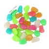 10pcs Decoration 4.5cm Luminous Pebbles Glow in Dark DIY Garden Luminous Stone Gravel Big Big Stone Garden