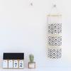 3 Lommer Dør Vegghengende Oppbevaringspose Veske Hjem Garderobe Småsaker Organizer