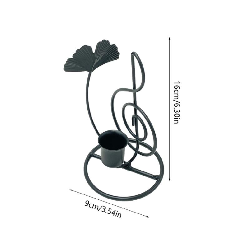 Wrought Iron Pillar Candle Holder Candlestick Metal Candle Holder Candelabrate