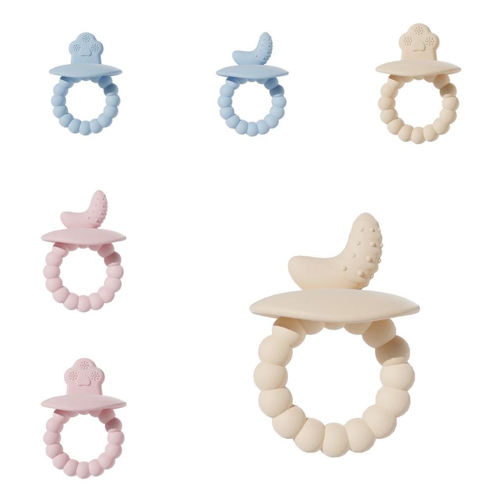Baby Silicone Teething Toy With Foodgrade Material For Newborns And Infants