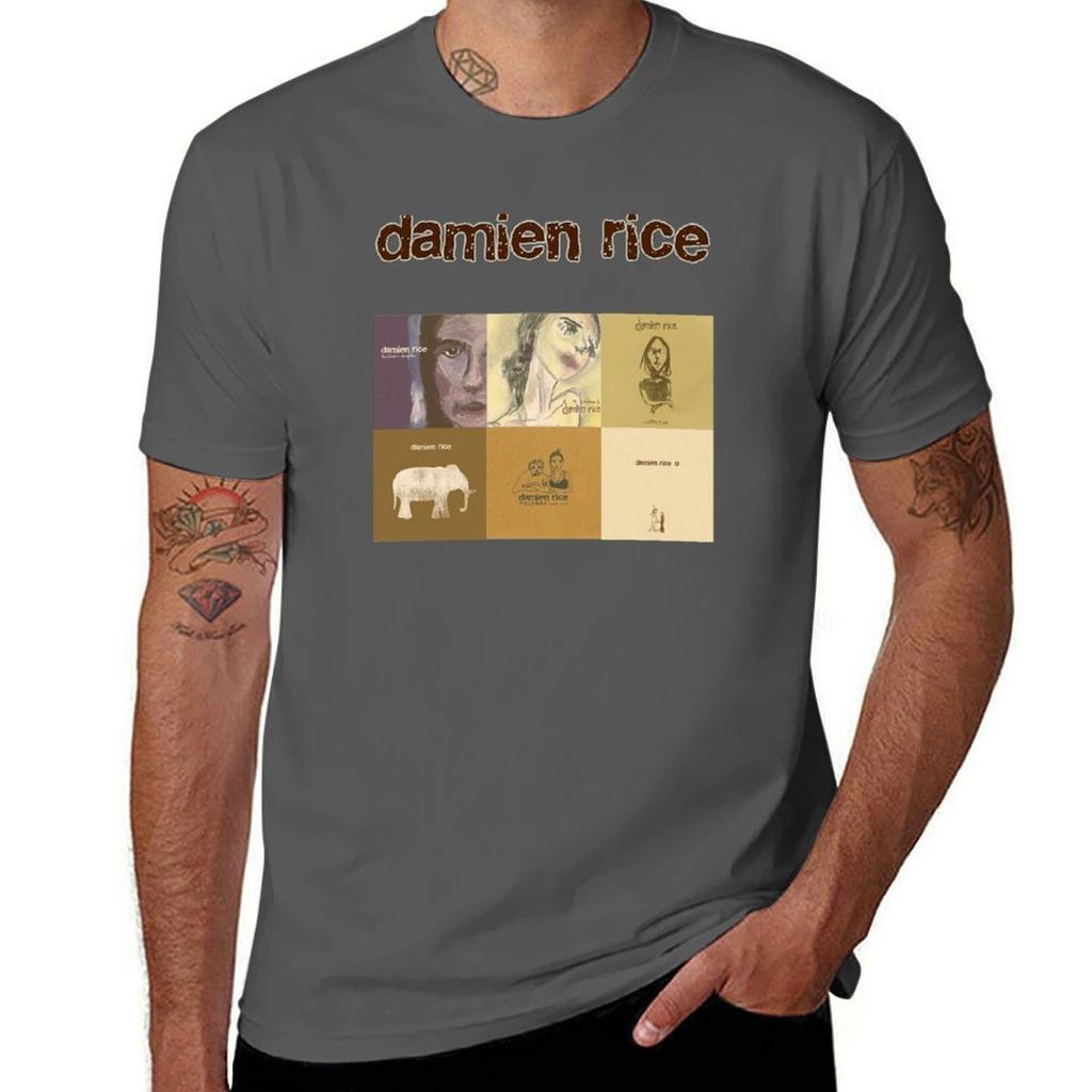 Damien Rice Tshirt Antiperspiration Workout Top