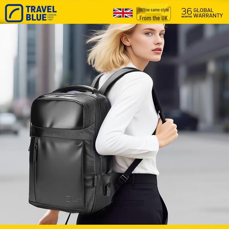 Travel Blue Peak Business Commuter Laptop Backpack 17-inch