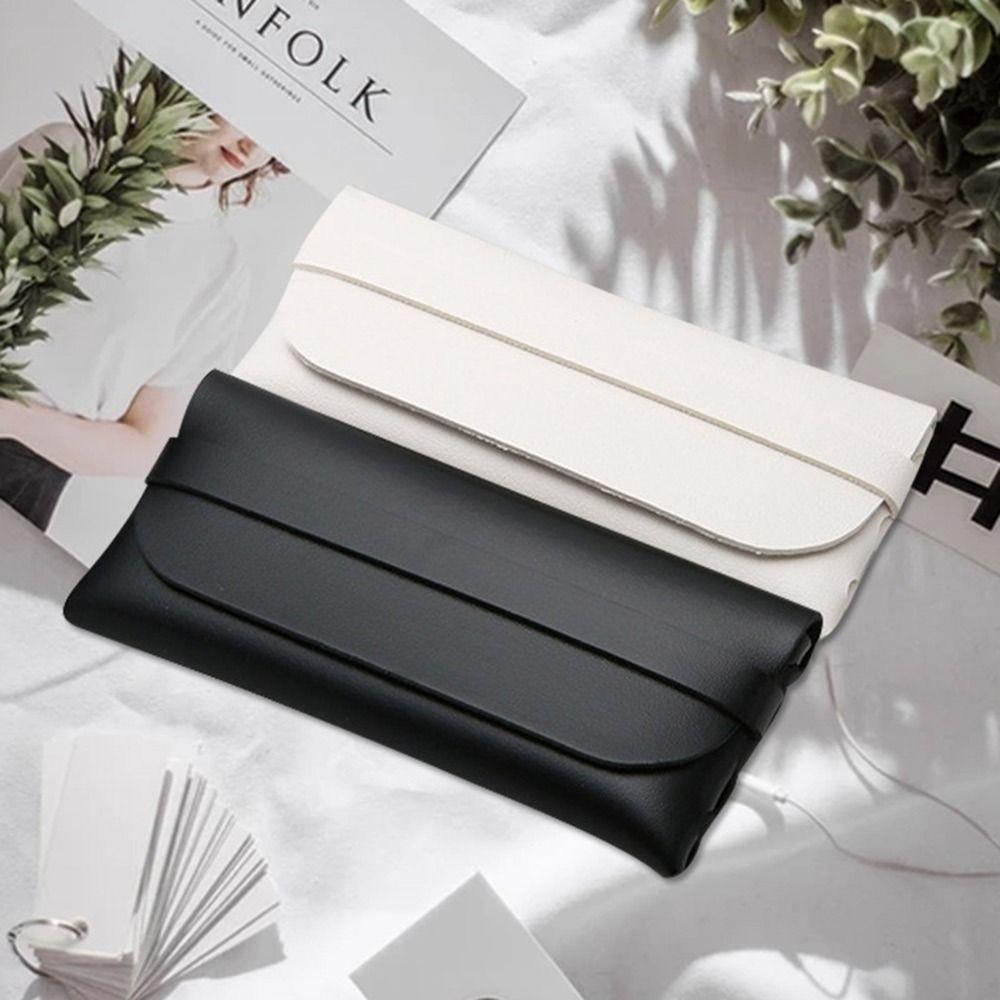 Anti-knock Reading Glasses Bag PU Leather Sunglasses Storage Box Glasses Case  Eyewear Accessories