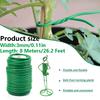 1 Rolle Schwerlast-Gartenschlauchbinder, Geeignet zur Unterstützung von Kletterpflanzen, Flexibler Draht für Tomaten, Reben, Kletterpflanzen im Freien