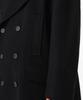 Musinsa Standard Wool Blend Extra Oversized Peacoat [Black]