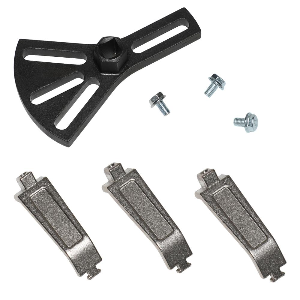 

Сверхпрочный регулируемый инструмент для снятия топливного насоса, гаечный ключ для стопорного кольца, ключ для крышки бака, установочный комплект, руководство по системе