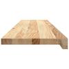 Vidaxl Parapety 2 Szt., Surowe, 100X30X2 Cm, Lite Drewno Dębowe