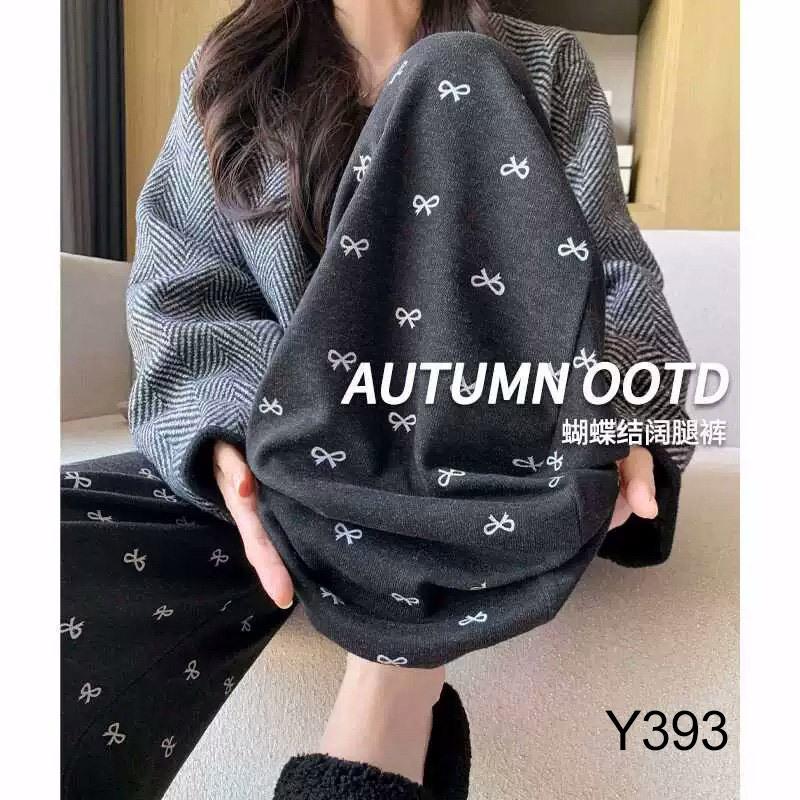 

Брюки для беременных осенние новые брюки с широкими штанинами повседневные брюки не на живот прямые леггинсы весенне-осенние брюки S（70-90） черный серый