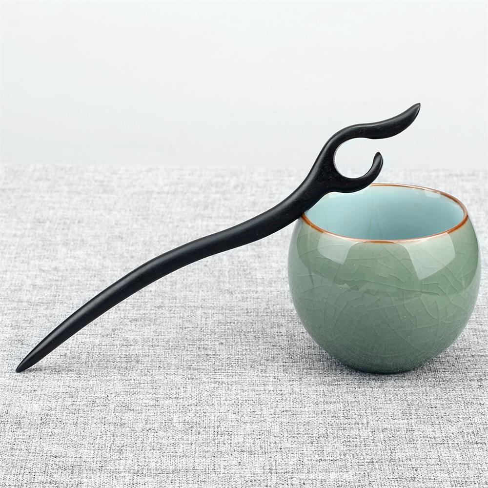 34 Styles Natural Black Sandalwood Hair Sticks High Quality Hairpin for Women Girls Antiquity Chopstick Shaped Hair Clip Jewelry