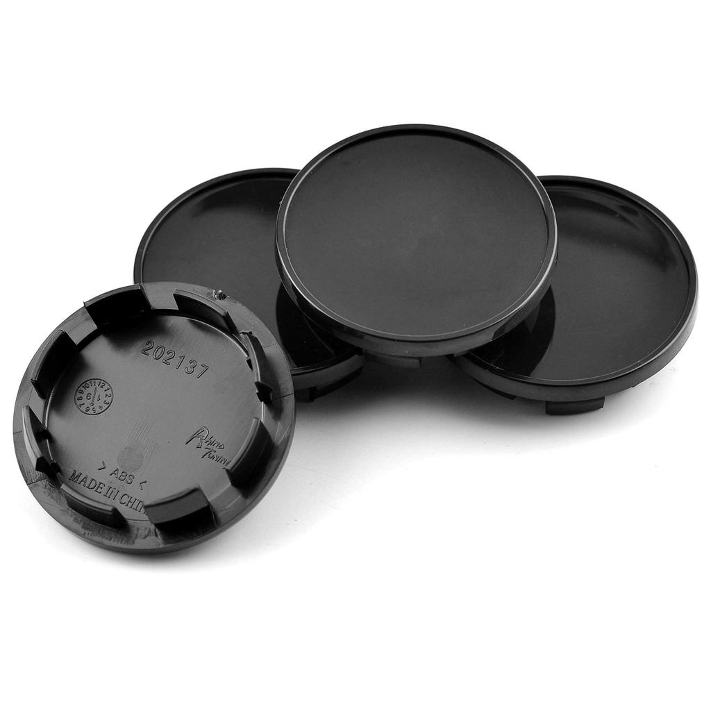 Rhinotuning Center Cap, 2.6 inches (66 mm), 2.2 inches (55 mm), Black, Simple Wheel, Center Cap