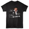 Camiseta Masculina The Office TV Show Oi Eu Sou Date Mike Prazer em Conhecer