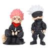 Anime Jujutsu Kaisen Satoru Gojo Figure PVC Cute Toy for Children Model Doll