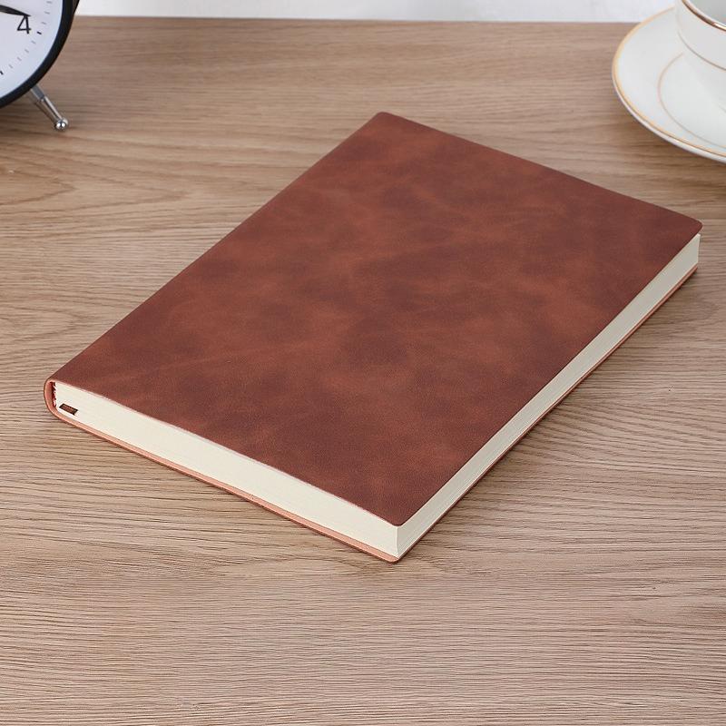 7 Цветов A5 Ультра-толстый Мягкий Синтетический Кожаный Блокнот для Офиса/Бизнеса/Учебы Водонепроницаемый и Износостойкий Блокнот A5