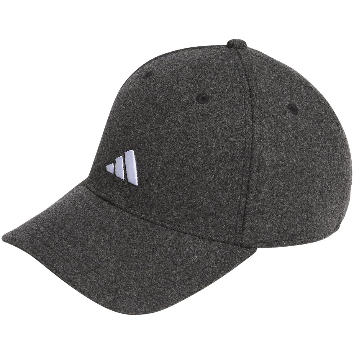 

Мужская кепка для гольфа Adidas Golf Core Heather Tweed с маленьким логотипом, свободный размер