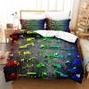 3D Children's Toy Car Series Bedding Set Children's Room Duvet Cover and Pillow Case Full Size Quick Drying Home Decoration for Boys' Room