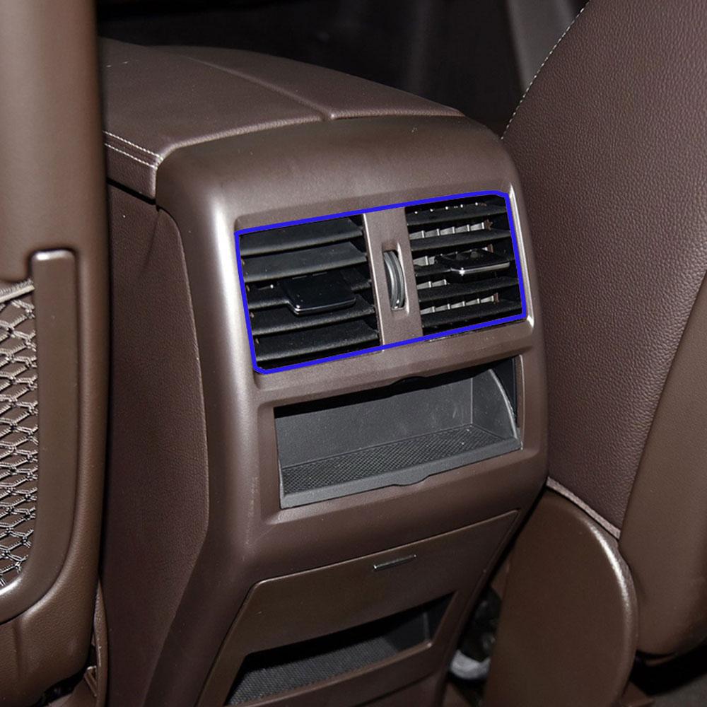 W166 W292 Aer condiționat spate Spate AC Grila de ventilație Ieșire Ansamblu complet pentru Mercedes Benz M ML GL GLE GLS Class