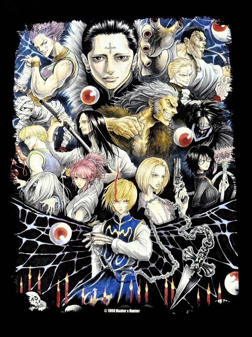 

[USED] HUNTER×HUNTER Phantom Troupe Kurapika T-shirt XL size