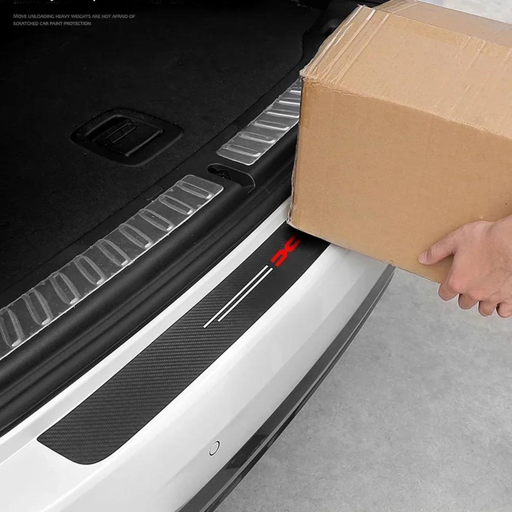 1 szt. Ochronna Naklejka na Zderzak Tylnych Drzwi Bagażnika Samochodu dla DACIA Spring Logan Duster Sandero Lodgy Bigster Stepway Dokker Jogger