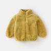 Children's Plush Spring/Autumn Coat for Boys and Girls - Warm, Double-Sided Fleece Outerwear