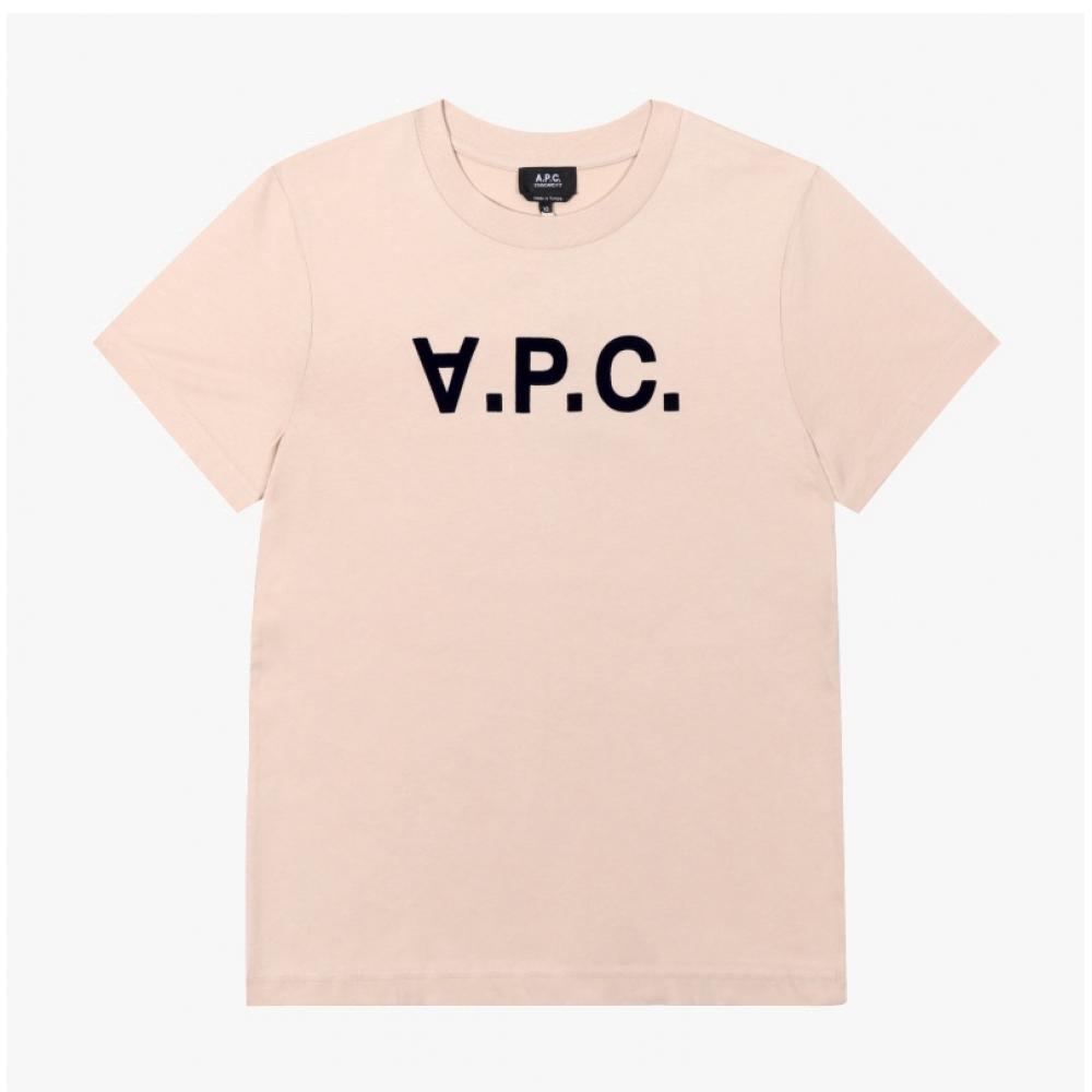Apesse Cohbm M26384 Tbi Beige Dark Navy Vpc Velvet Logo Standard Grand Common Short Sleeve Tee