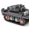 Military WW2 MOC Army King Tiger Tank 99A Main Battle Tanks M1A2 Tank Soldiers Building Blocks Bricks Set For Children Toys