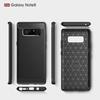 Skal Galaxy Note 8 Fodral TPU Stötfångare Kolfiber Stötsäkert Skydd Fodral Skal För Samsung Galaxy Note 8 - Svart