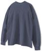 REBRENNER Dtg Space Dog Pigment Long Sleeve Navy