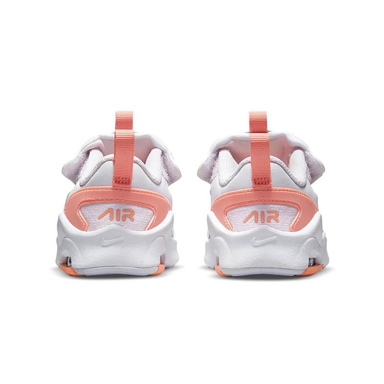 Nike Air Max Bolt Synthetic Leather Low top Toddler Shoes White Pink Infant And Toddler CW1629-501