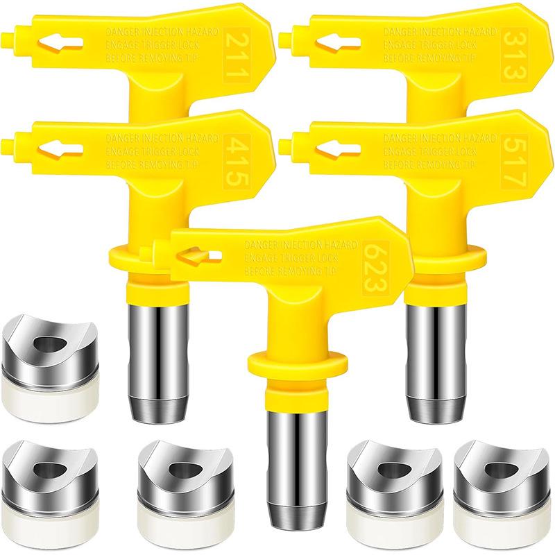High-Pressure Airless Paint Sprayer Nozzle for Latex and Oil Paints