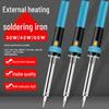 Environmentally Friendly Externally Heated Soldering Iron with Indicator Light, 30W/40W/60W, Constant Temperature, Round Tip.