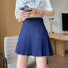 Black Skirt for Women In Summer Thin Pleated Skirt for New Small Short Skirt for Slim High Waisted A-line Skirt