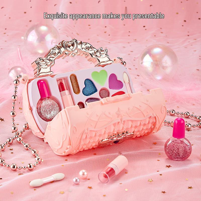 Children's Lipstick Toy Set: Makeup Box for 3-6 Year Old Girls