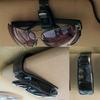 Black Glasses Holder for Car Sun Visor for Seat Backs Sunroofs Car Accessori