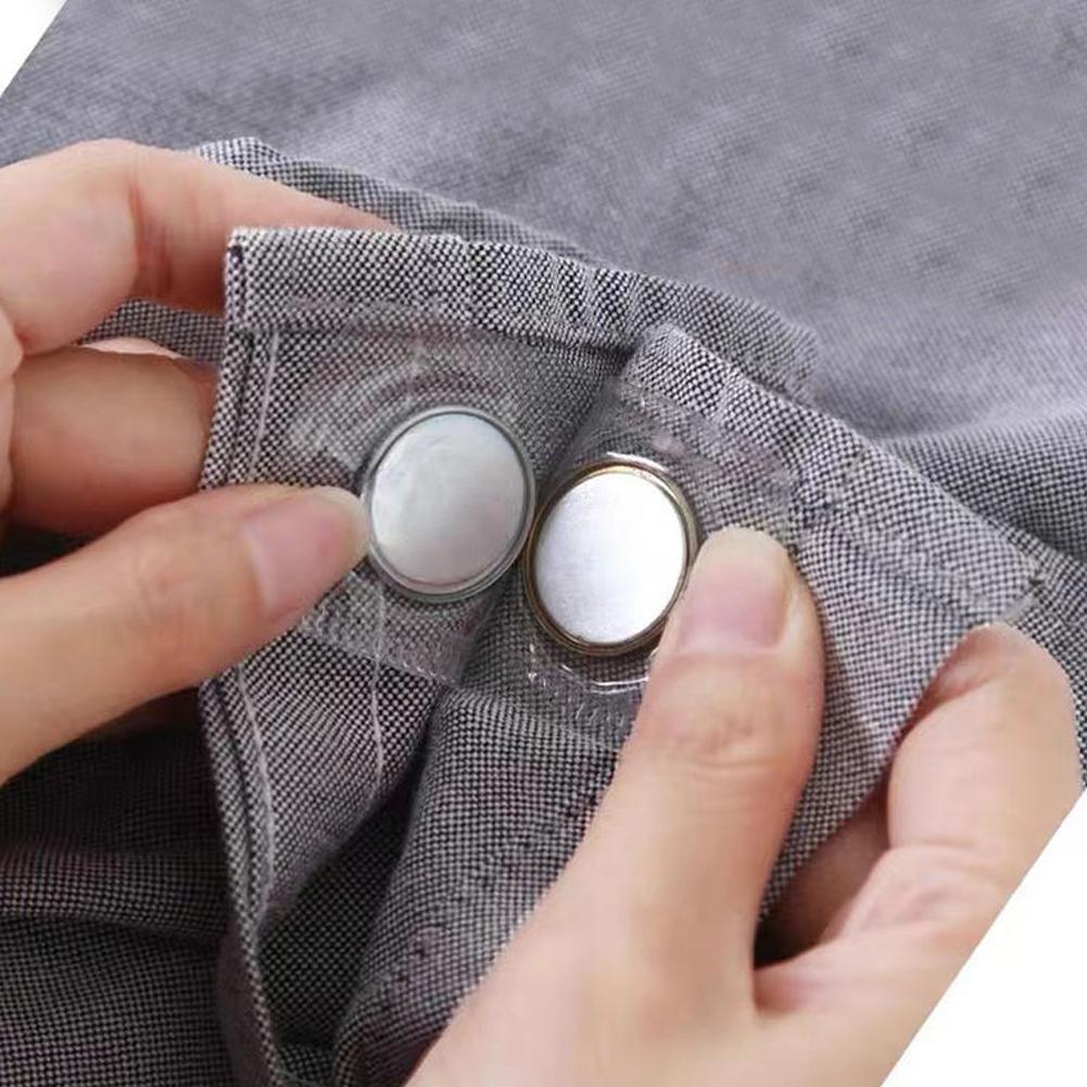 5Pcs Strong Hidden Magnetic Snaps Metal Invisible Magnet Buttons Fasteners for DIY Sewing Handbag Purse Clothing Accessories