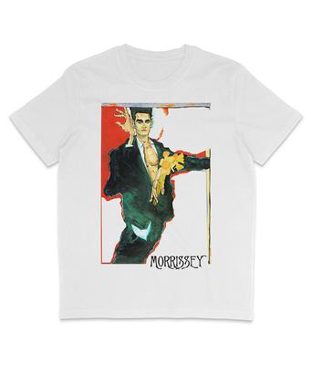 MORRISSEY - Parisian Portrait - 1984 - Organic T-Shirt Mens Womens Tees Top - The Smiths