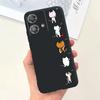 Etui do Motorola Moto Edge 40 Neo 5G Fajny Styl Miękki Silikon Guma Odporne na Uderzenia Pokrowiec na Telefon Wzór Kreskówkowy Fundas Edge40 Neo