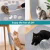 Cat Scratcher, 11.8x39.4 Inch Self Adhesive Scratch Pad for Cats, Trimmable Carpet Mat for Furniture Wall Protection and DIY Tree Post Repair