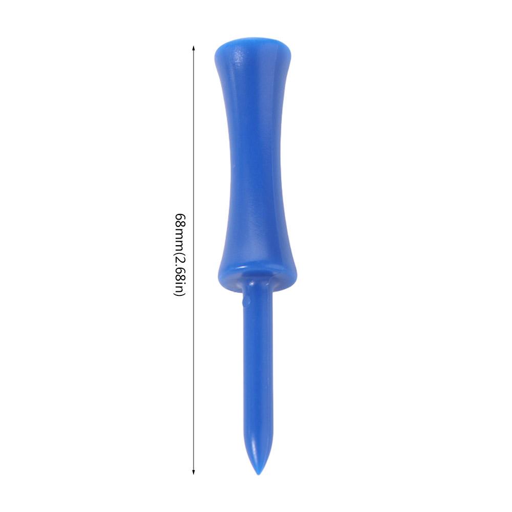 100pcs Replacement Professional Golf Tee Plastic Golf Practice Tee Golf Rubber Tee  Outdoor