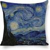 Van Gogh Kunst Kissenbezüge, Sternennacht & Meereslandschaften ,,Sofa- und Stuhlkissenbezüge, Heim Schlafzimmer Zimmer Dekoration