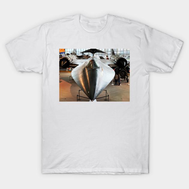 

Men Black Print T-shirt Sr-71 / M-21 No-Cut Transfer Paper Print Cotton Tshirt XL