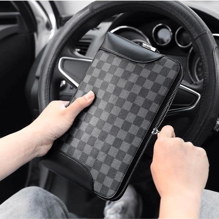 Bolso clutch Cartera de PVC para hombre Retro Casual Horizontal Embrague  multifuncional comprar a buen precio — entrega gratuita, reseñas reales con  fotos — Joom