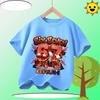 Funny Six Seven Italian Brainrot 67 Graphic Print TShirt BoyGirl Summer Short Sleeved Kids Loose Comfortable Tshirt Tee Top