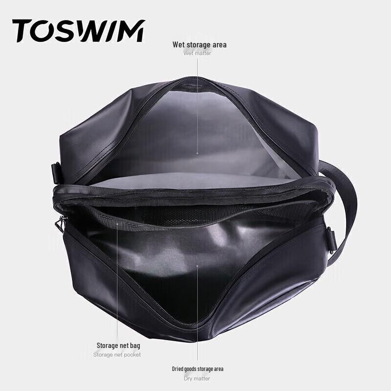 TOSWIM Waterproof Dry Wet Separation Sports Swimming Bag