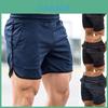 Stylish Men's Sports Training Bodybuilding Summer Shorts With Comfortable Side Pockets