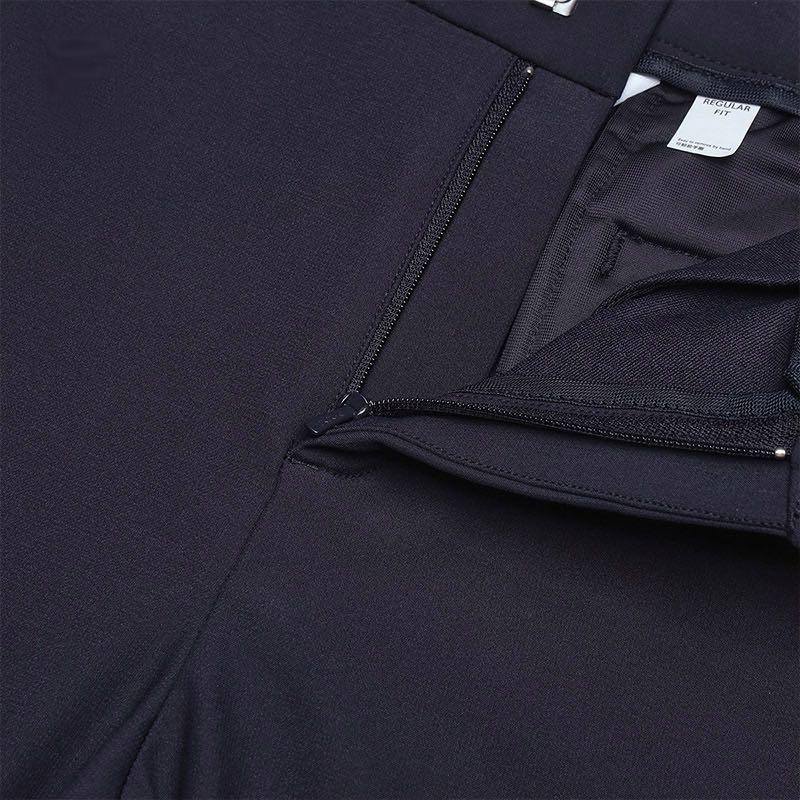 Fila Golf Series Comfortable Simple Skin-Friendly Solid Color Casual Pants Women Pants Black A11W445801F-BK