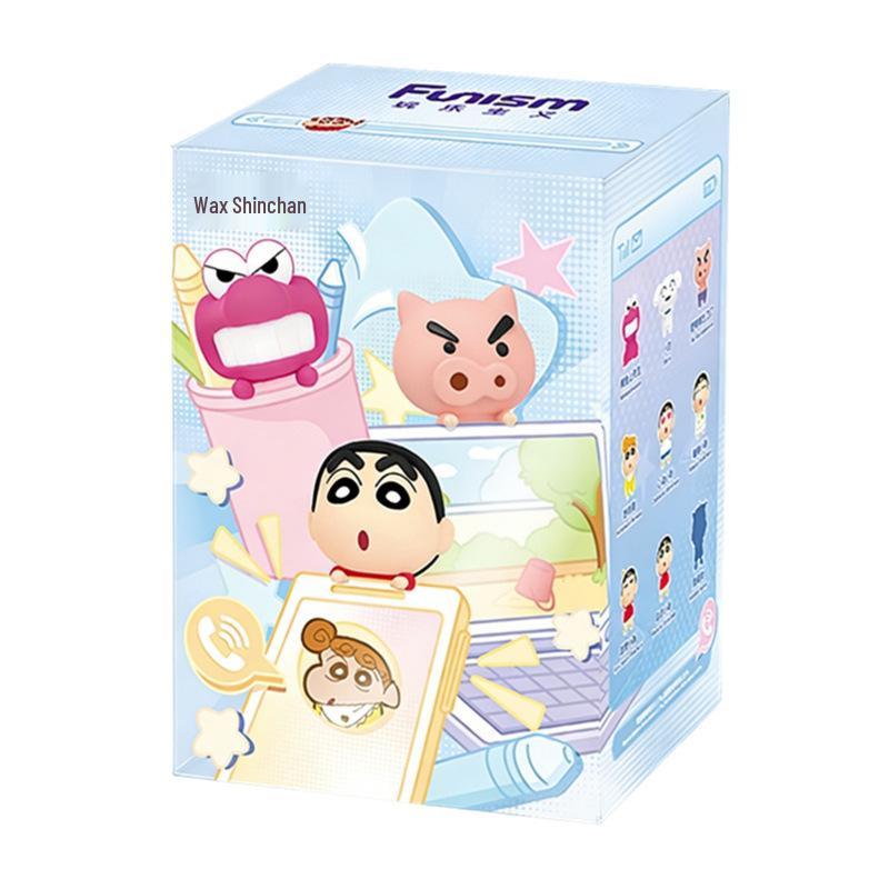 Genuine Crayon Shin-chan Series: Mini Blind Box Figure - Cute Desktop Car Ornament